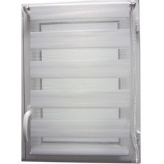 Store enrouleur jour nuit blanc 60x250cm