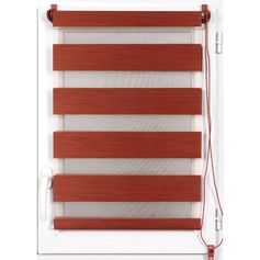 Store enrouleur jour nuit chiné terracotta 45x90cm