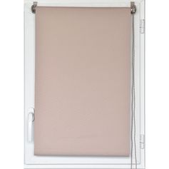 Store enrouleur occultant beige 90x180cm