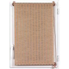 Store enrouleur tamisant effet bambou naturel 45x180cm
