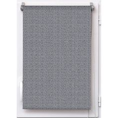 Store enrouleur tamisant texturé gris 75x180cm