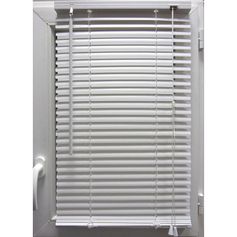 Store vénitien PVC blanc 60x130cm