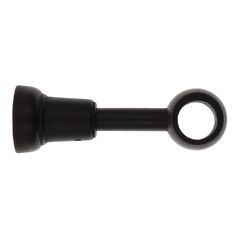 Support long réglable noir mat D28mm