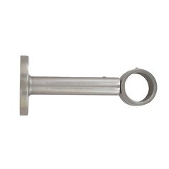 Support simple argent mat H 115mm D 28mm