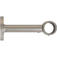 Support simple extensible 95mm argenté mat D20mm