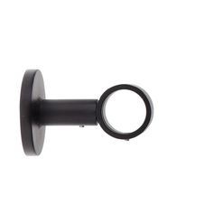 Support simple noir mat 115mm D28mm