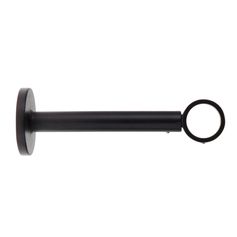 Support simple noir mat 155mm D28mm