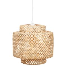 Suspension bambou naturel LALY D 30x28cm