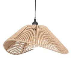 Suspension corde MYHA naturel D 45x17cm