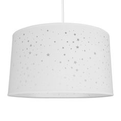 Suspension cylindre étoile blanche D 40cm