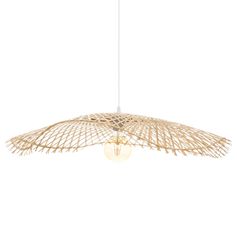 Suspension en bambou naturel TESS D 75cm