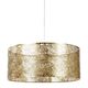 Suspension métal perforé doré D35cm