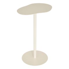 Table d'appoint SORA métal beige 33x50x24cm