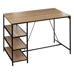 Table de bar ALIAJ 3 étagères 80x103x140cm