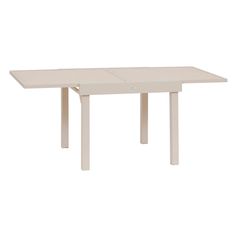 Table de jardin extensible PIAZZA 8 personnes crème