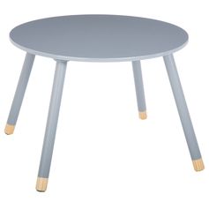 Table enfant DOUCEUR grise D 60x43cm