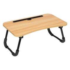 Table pliable pour ordinateur ATHOME beige 48x20.5x29.5cm