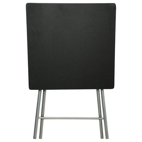 Table pliante BASIC métal noire 60x75x60cm - Centrakor