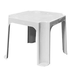 Table pour enfant plastique blanc 59x59x50.5cm