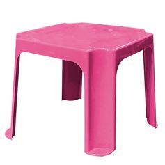 Table pour enfant plastique rose 59x59x50.5cm