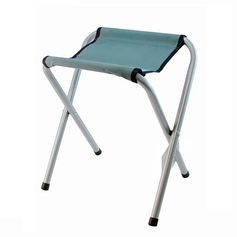 Tabouret pliable gris anthracite 27.5x35x32cm