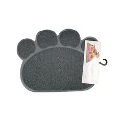 Tapis animaux PATOUNE anthracite 45x60cm