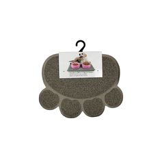 Tapis animaux PATOUNE taupe 30x40cm