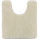 Tapis contour WC doux beige 45x50cm