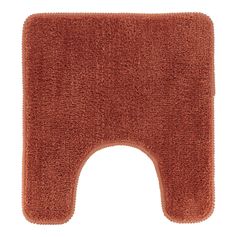 Tapis contour WC doux cuivre 45x50cm