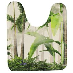 Tapis contour WC Oasis 45x50cm