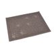 Tapis d'alimentation animaux rectangle taupe