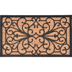 Tapis d'entrée fibre de coco SALLY 40x60cm
