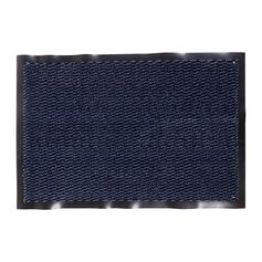 Tapis d'intérieur anti-poussière et absorbant bleu 40x60cm