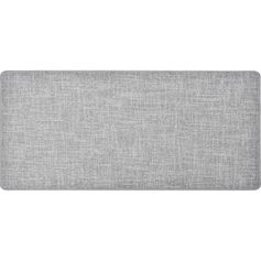 Tapis d'intérieur ORIANE gris clair 45x120cm