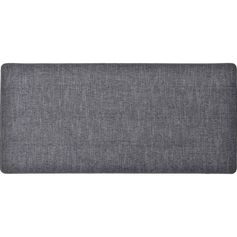 Tapis d'intérieur ORIANE gris foncé 45x120cm