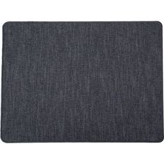Tapis d'intérieur ORIANE gris foncé 45x60cm