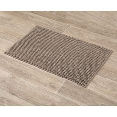 Tapis de bain boule taupe 50x80cm