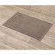 Tapis de bain boule taupe 50x80cm