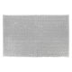 Tapis de bain chenille gris clair 50x80cm