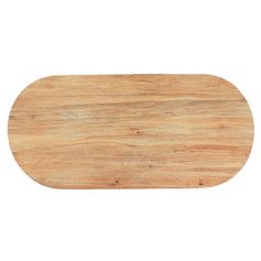 Tapis de bain imprimé ovale RAMATUELLE souple bois clair 45x100cm