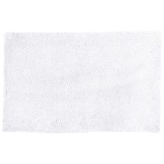 Tapis de bain microfibre blanc 50x80cm