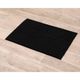 Tapis de bain microfibre boule noire 50x80cm