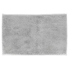 Tapis de bain microfibre gris clair 50x80cm