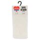 Tapis de bain polyester chenille blanc 45x75cm