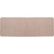 Tapis de cuisine hexagone beige 45x120cm