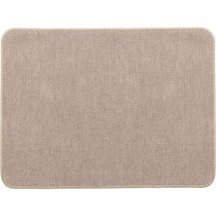 Tapis de cuisine hexagone beige 45x60cm