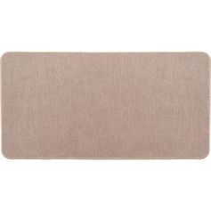 Tapis de cuisine hexagone beige 45x80cm