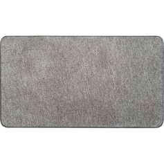 Tapis de cuisine hexagone gris clair 45x80cm