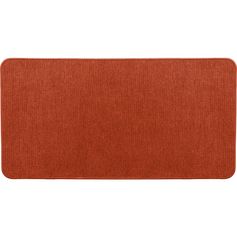 Tapis de cuisine hexagone terracotta 45x80cm