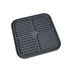 Tapis de léchage anthracite 20x20cm